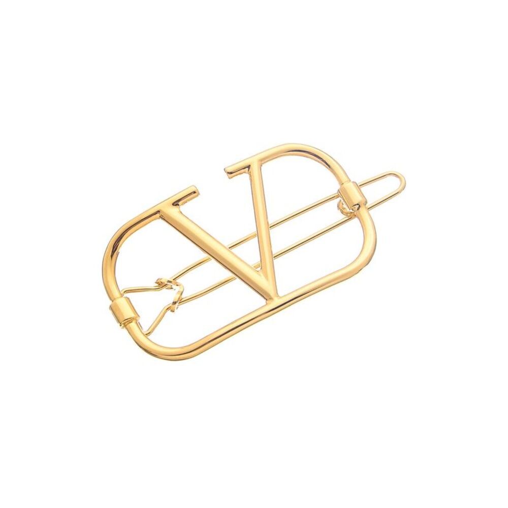 Valentino Vlogo Hair Clip